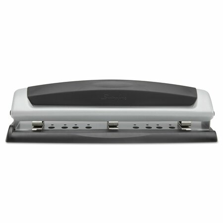 SWINGLINE 10-Sheet Precision Pro Desktop Two-to-Three-Hole Punch, 9/32" Holes A7074037D